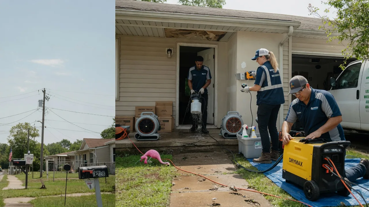Storm Damage Water Removal in Greenwood, SC near me